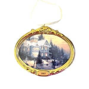 Hallmark Keepsake Ornament 1997 Victorian Christmas ornament by Thomas Kincaid